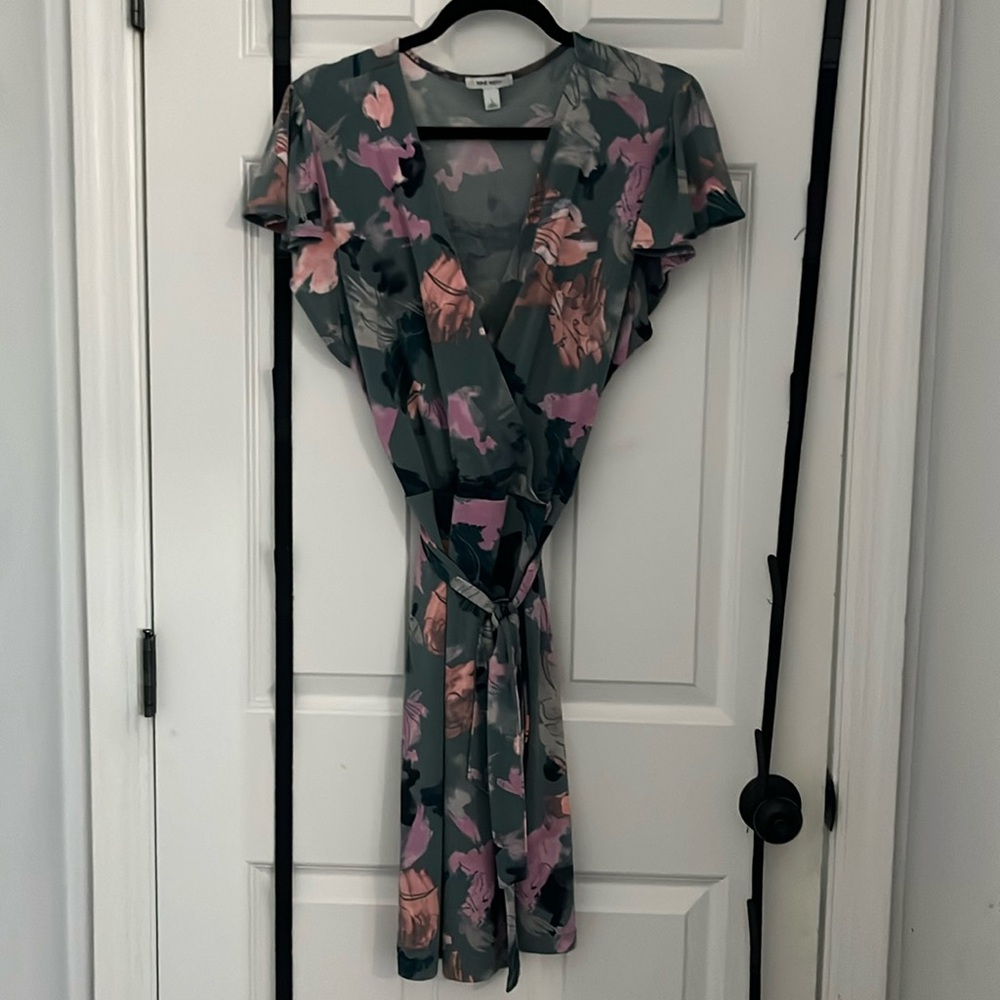 Beautiful wrap dress perfect for baptism, communion and bridal showers